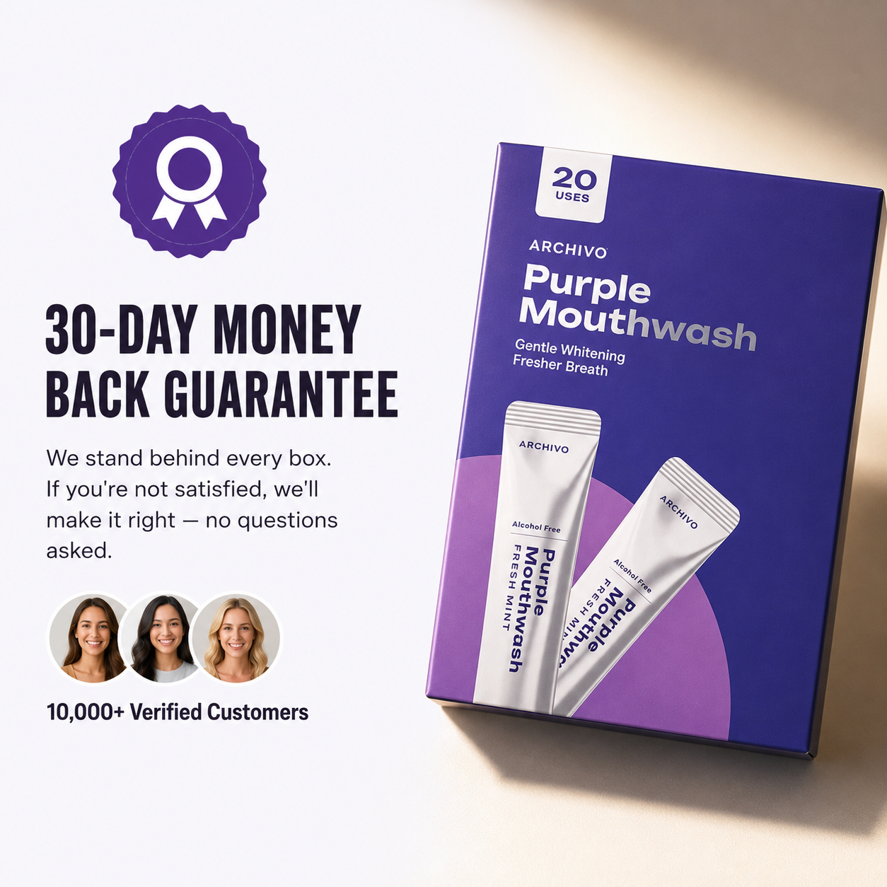 Archivo™ Instant Whitening Mouthwash