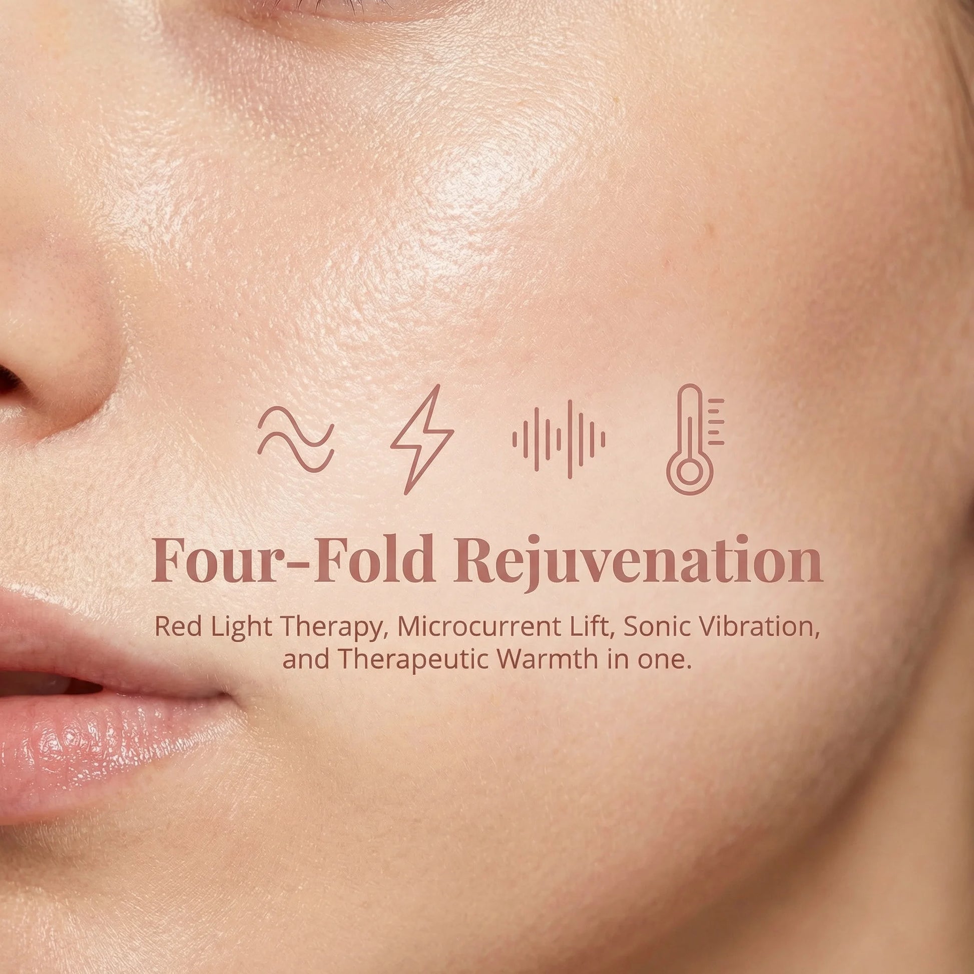 2026 New EMS Microcurrent Face Lifting Device Red Light Facial Wand Eye Neck Massager Skin Tightening anti Wrinkle Beauty Tool
