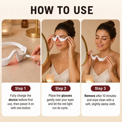 Red Light Eye Mask