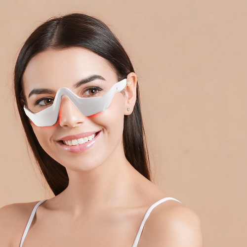It targets the look of eye bags directly, not just the skin around them