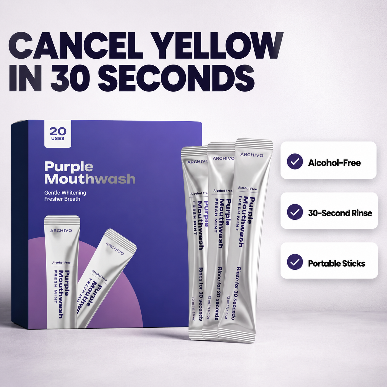 Archivo™ Instant Whitening Mouthwash