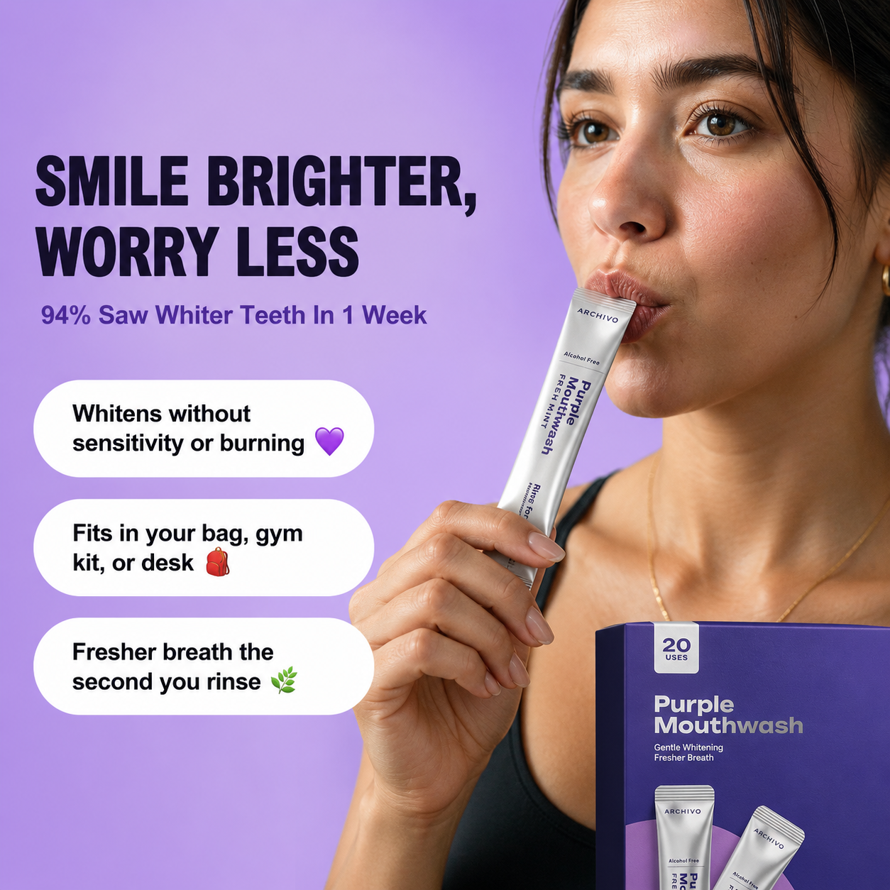 Archivo™ Instant Whitening Mouthwash
