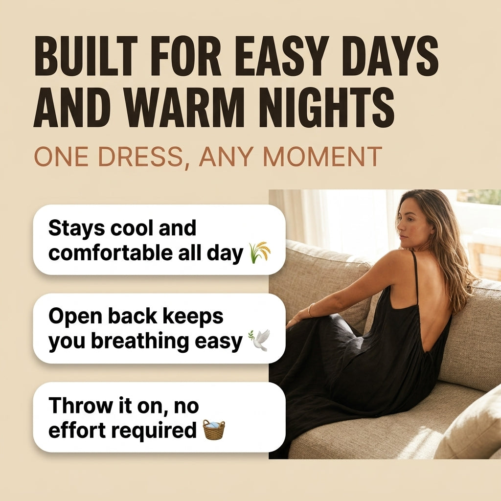 Backless Lounge Dress