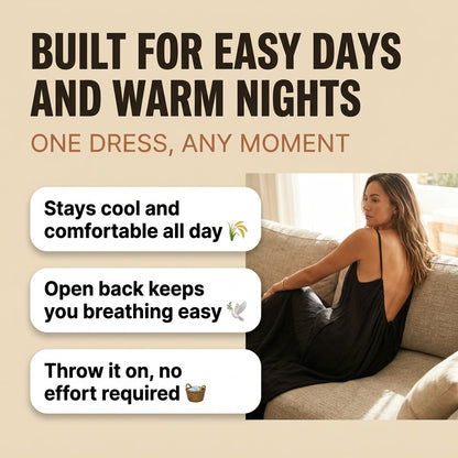 Backless Lounge Dress