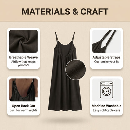 Backless Lounge Dress