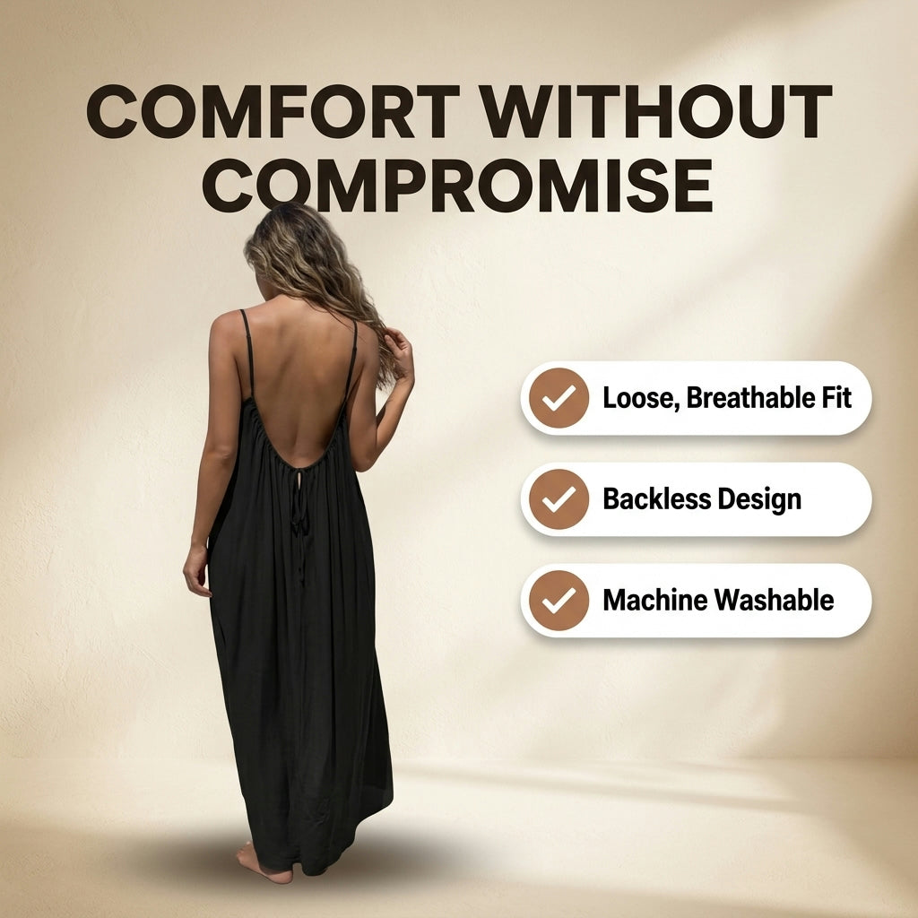 Backless Lounge Dress